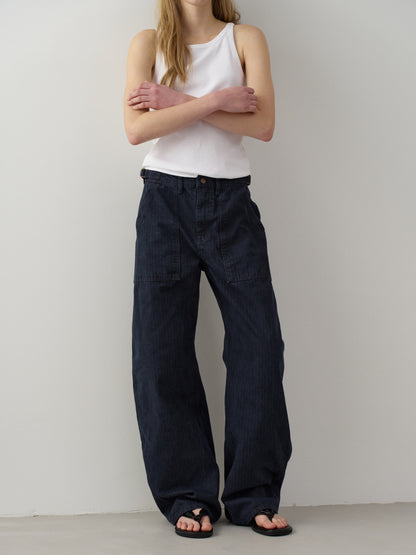 Denim Round Work Pants_vintage midnight