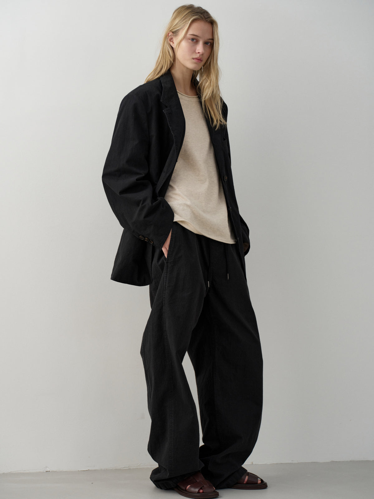 Utility Banding Pants_black