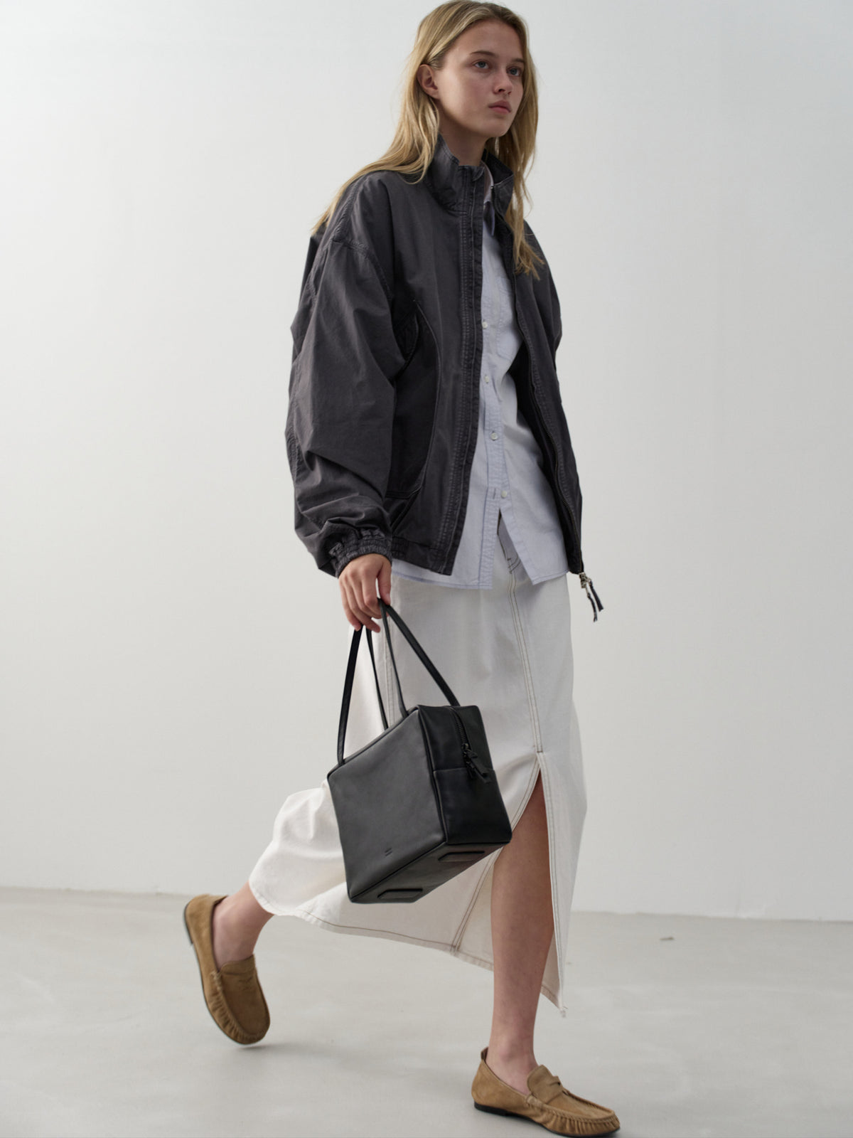 [11/23 Pre-order] Washed Cotton Shirt_sky