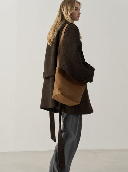 Antique Shepherd Bag_olive brown