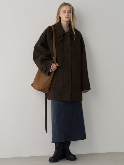 Antique Shepherd Bag_olive brown