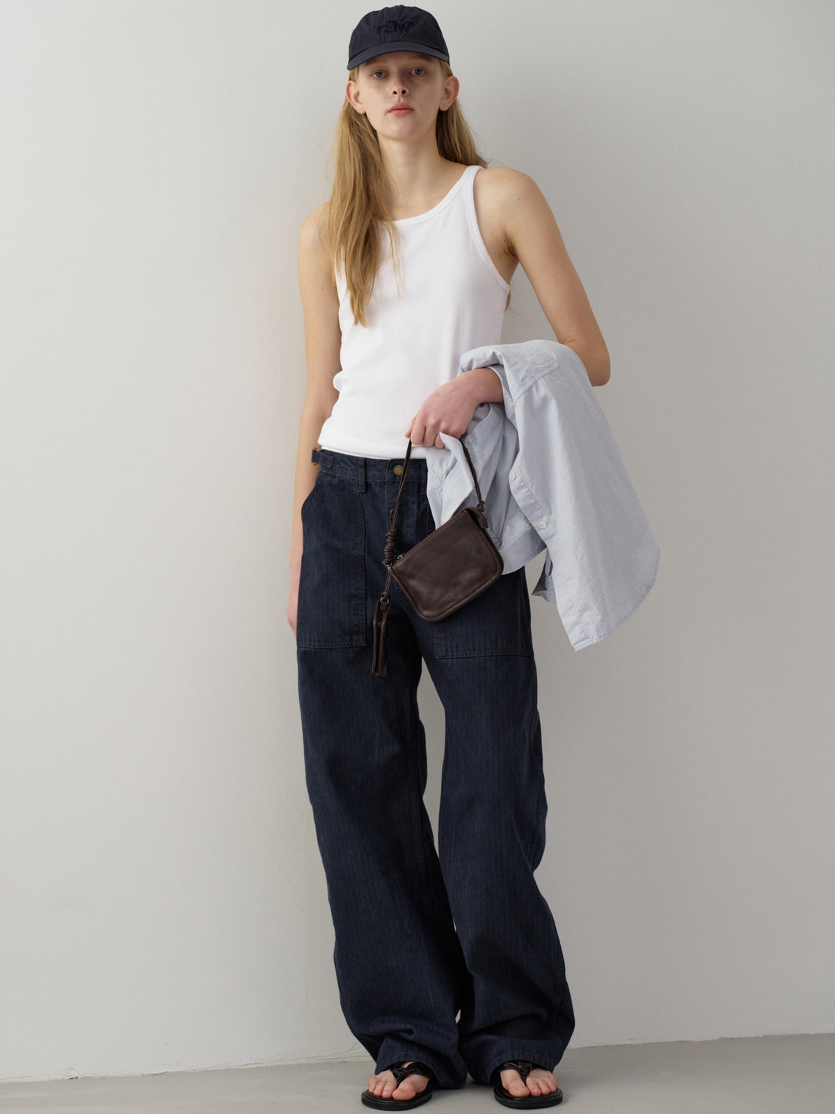 Denim Round Work Pants_vintage midnight