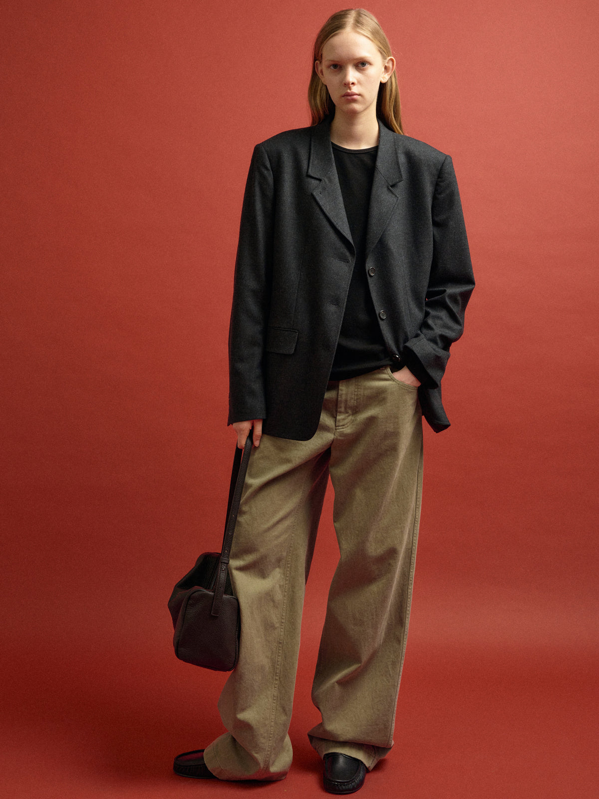Timeless 3-Button Jacket_dark charcoal