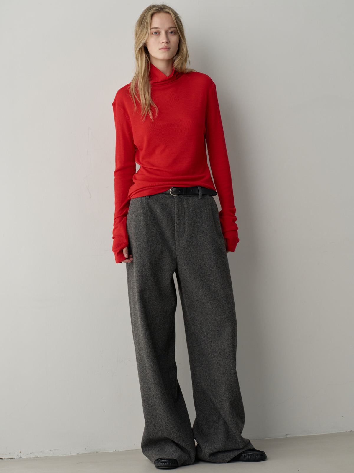 Breeze Wool Roll-neck Top_6color