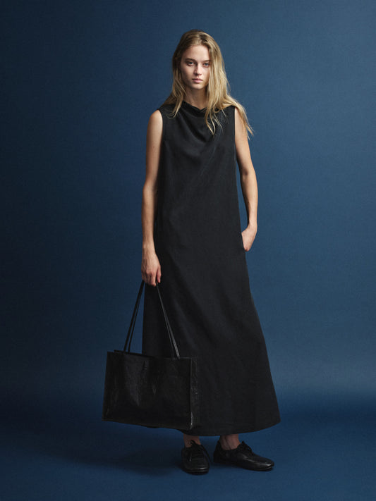 Minimal Maxi Dress_black