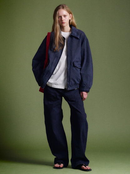 Denim Round Work Pants_vintage midnight