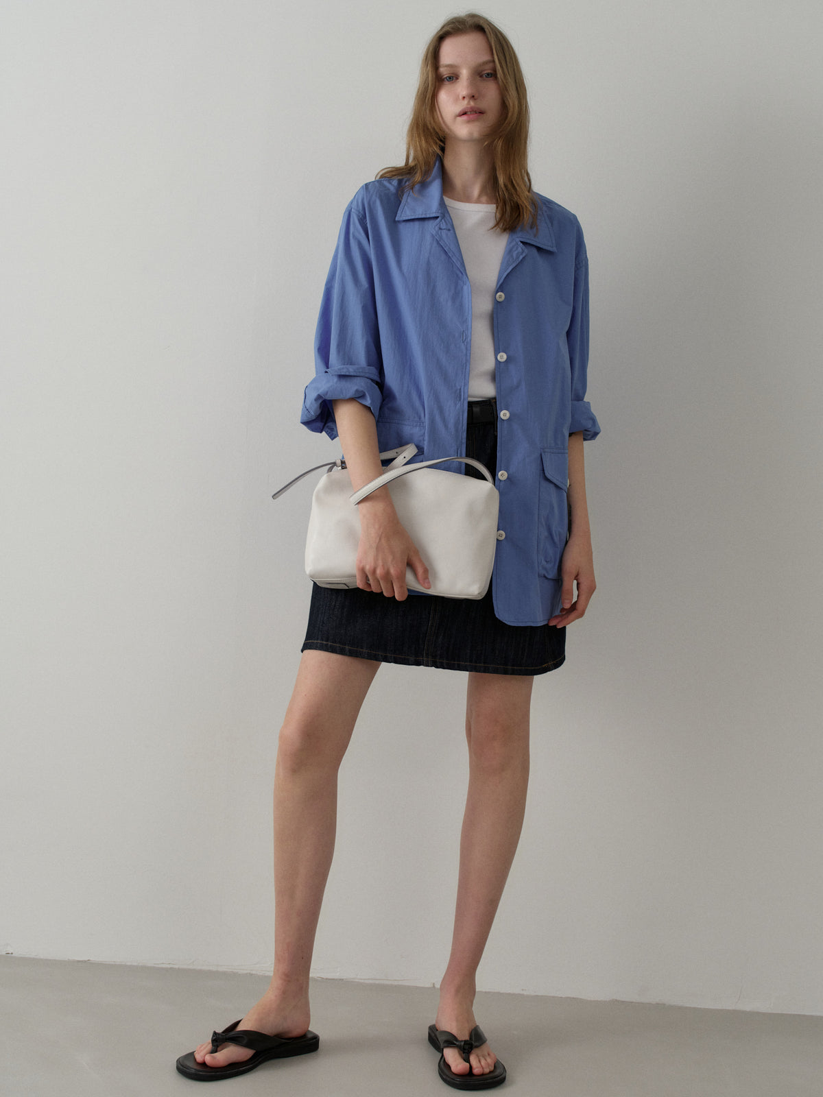 Vintage Wayne Bag_fog white