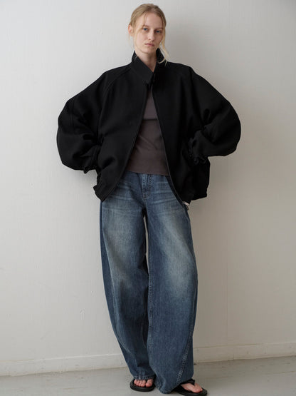Wide Tapered Denim_Vintage Washing