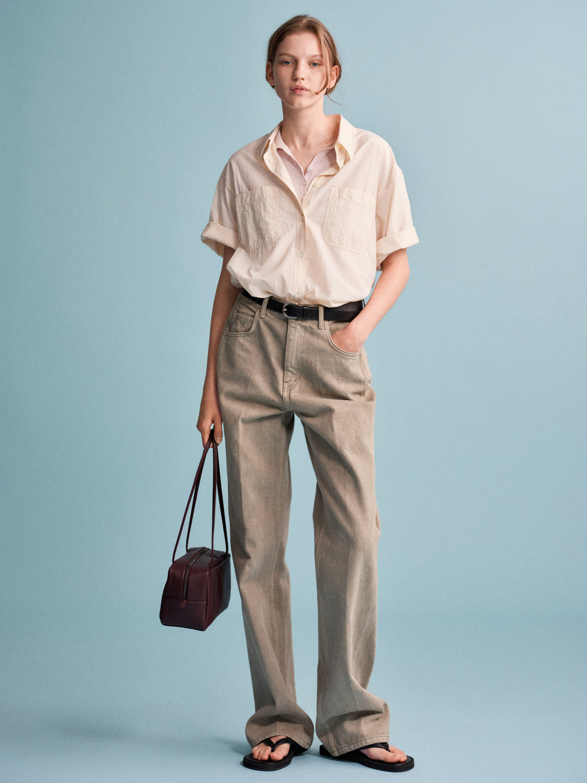 Rincon Shoulder Bag_cherry wood
