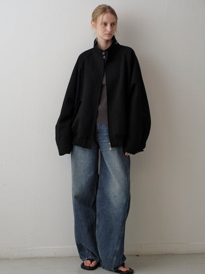 Wide Tapered Denim_Vintage Washing