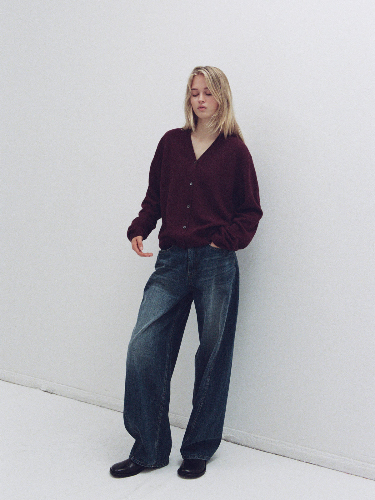 Wide Tapered Denim_Vintage Washing
