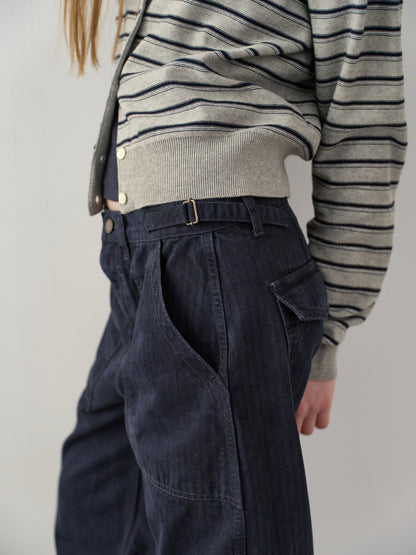 Denim Round Work Pants_vintage midnight