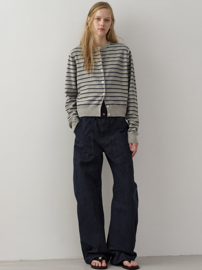 Denim Round Work Pants_vintage midnight