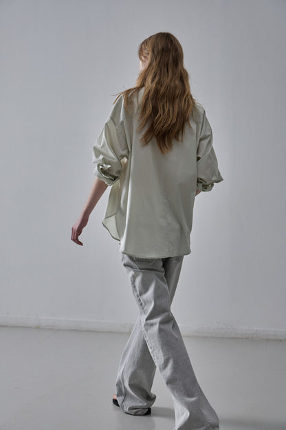 Classic Straight Jeans_light grey