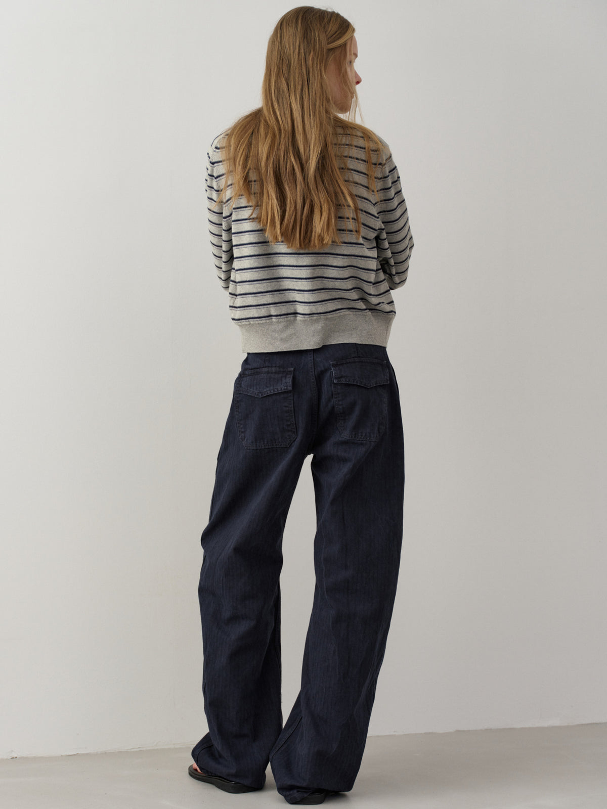 Denim Round Work Pants_vintage midnight