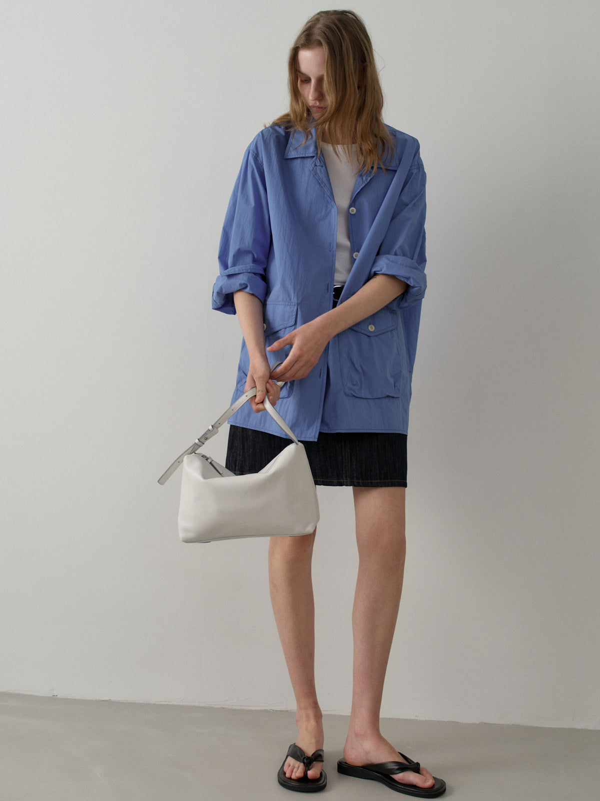 Vintage Wayne Bag_fog white