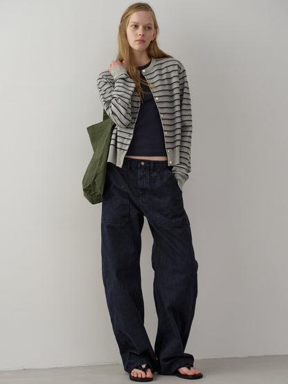 Denim Round Work Pants_vintage midnight