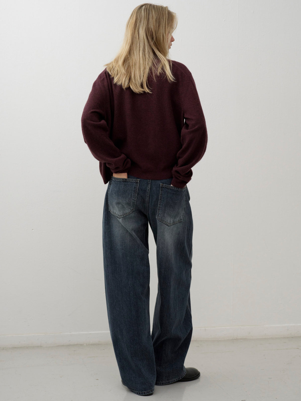 Wide Tapered Denim_Vintage Washing