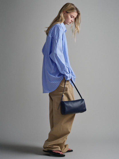 Vintage Stripe Shirt_sky blue