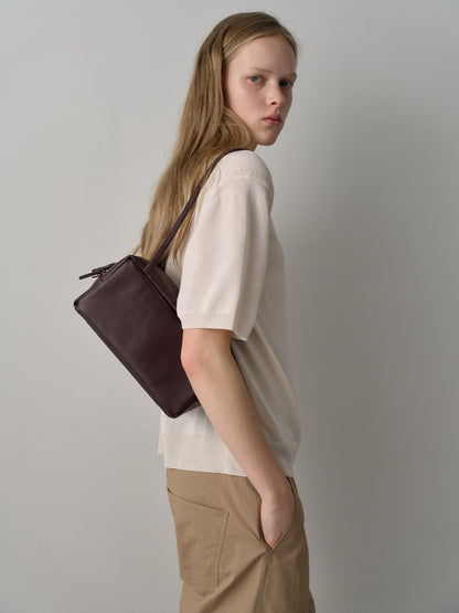 Rincon Shoulder Bag_cherry wood