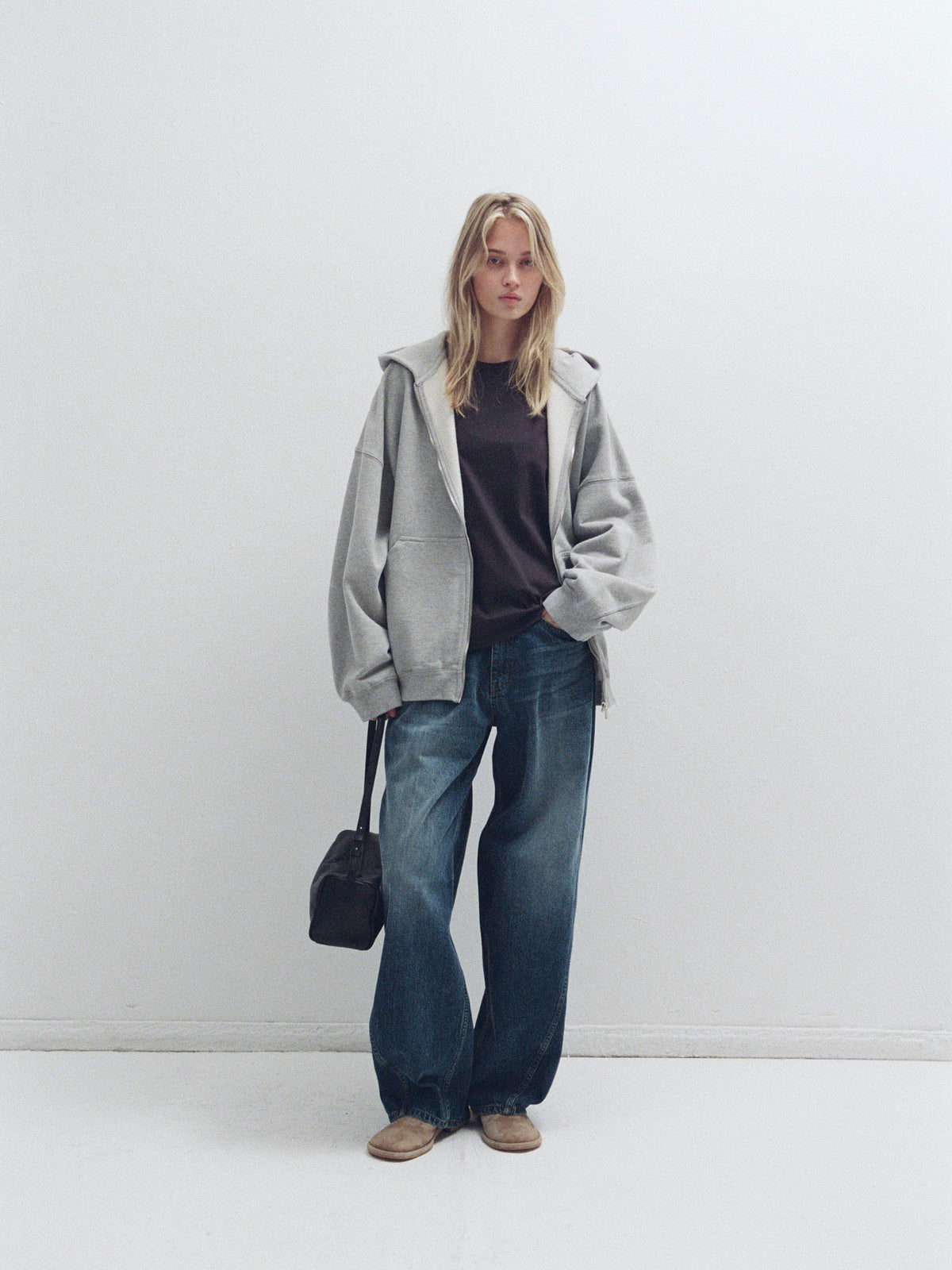 Wide Tapered Denim_Vintage Washing