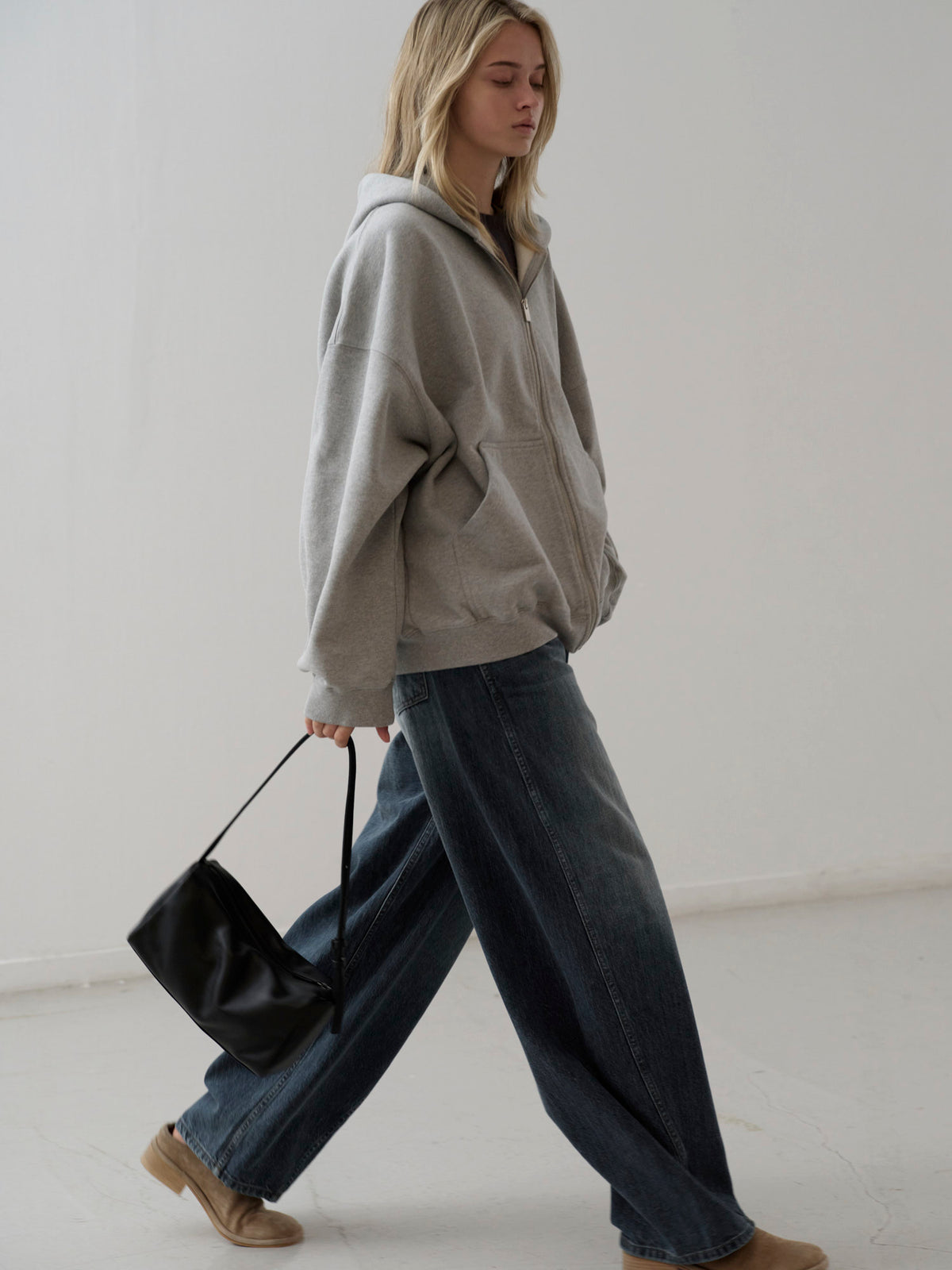 Wide Tapered Denim_Vintage Washing