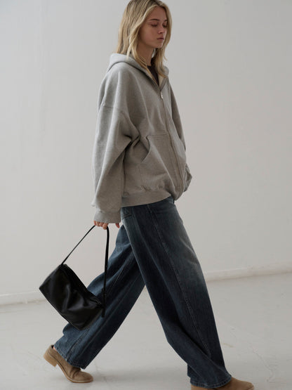 Wide Tapered Denim_Vintage Washing