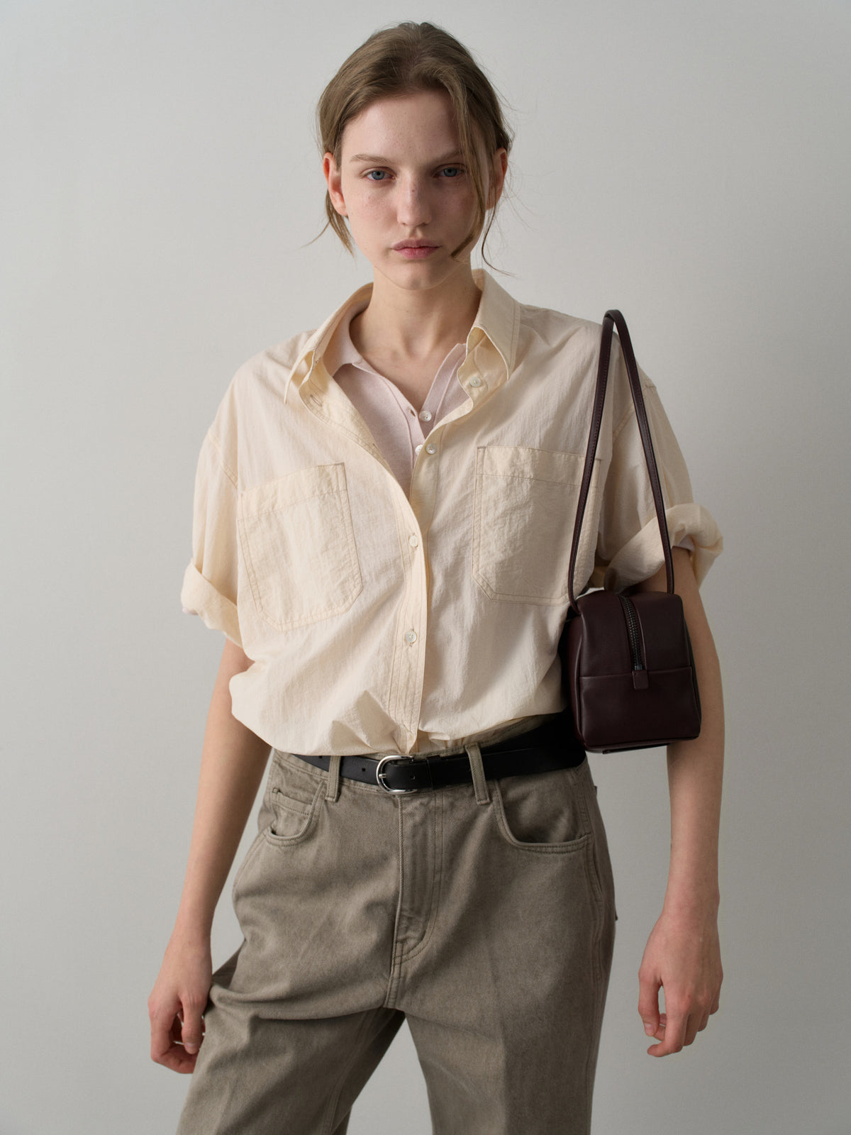 Rincon Shoulder Bag_cherry wood