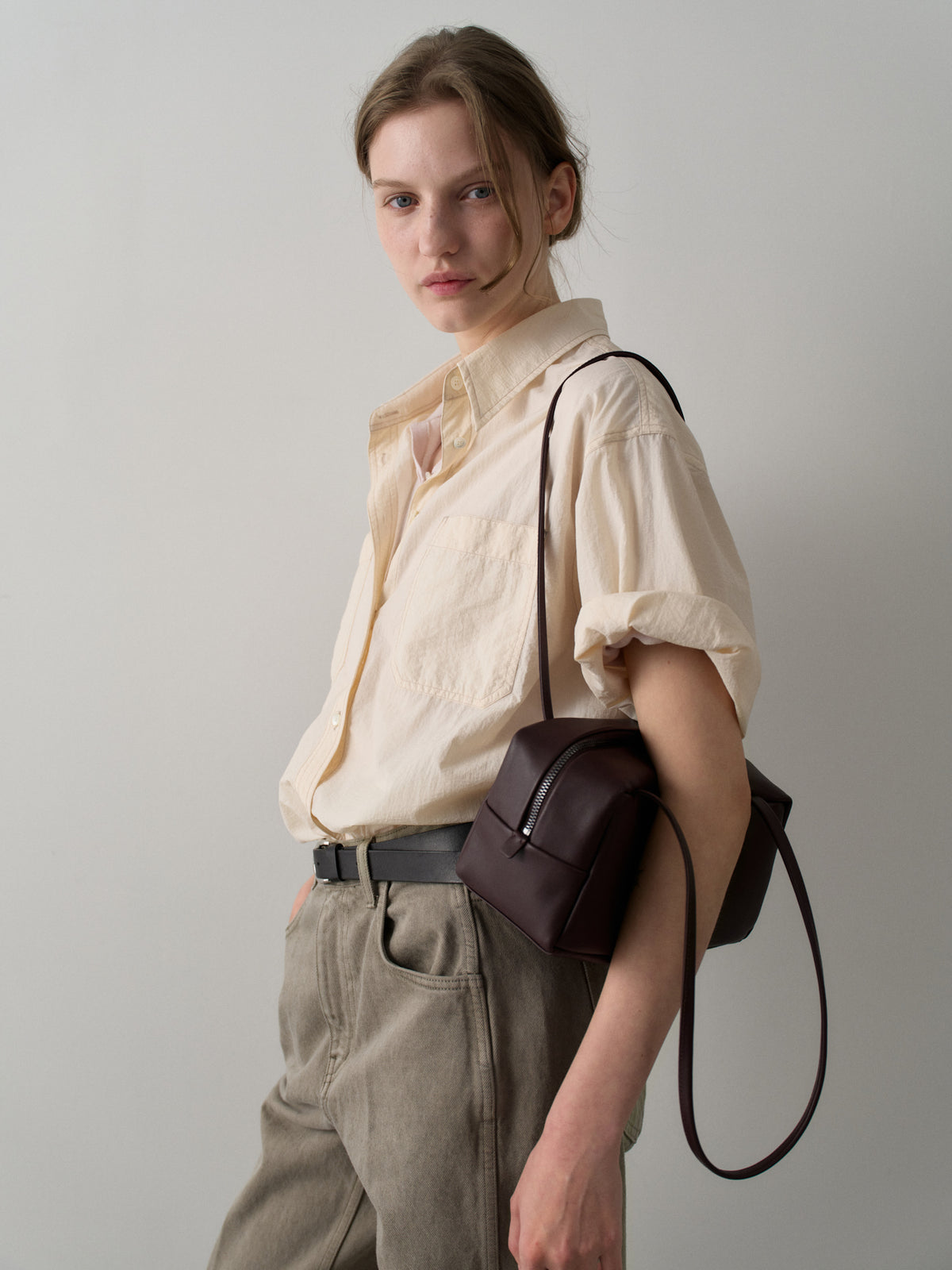 Rincon Shoulder Bag_cherry wood