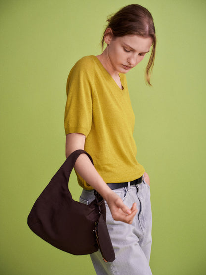 Breeze East Tote Bag_chocolate