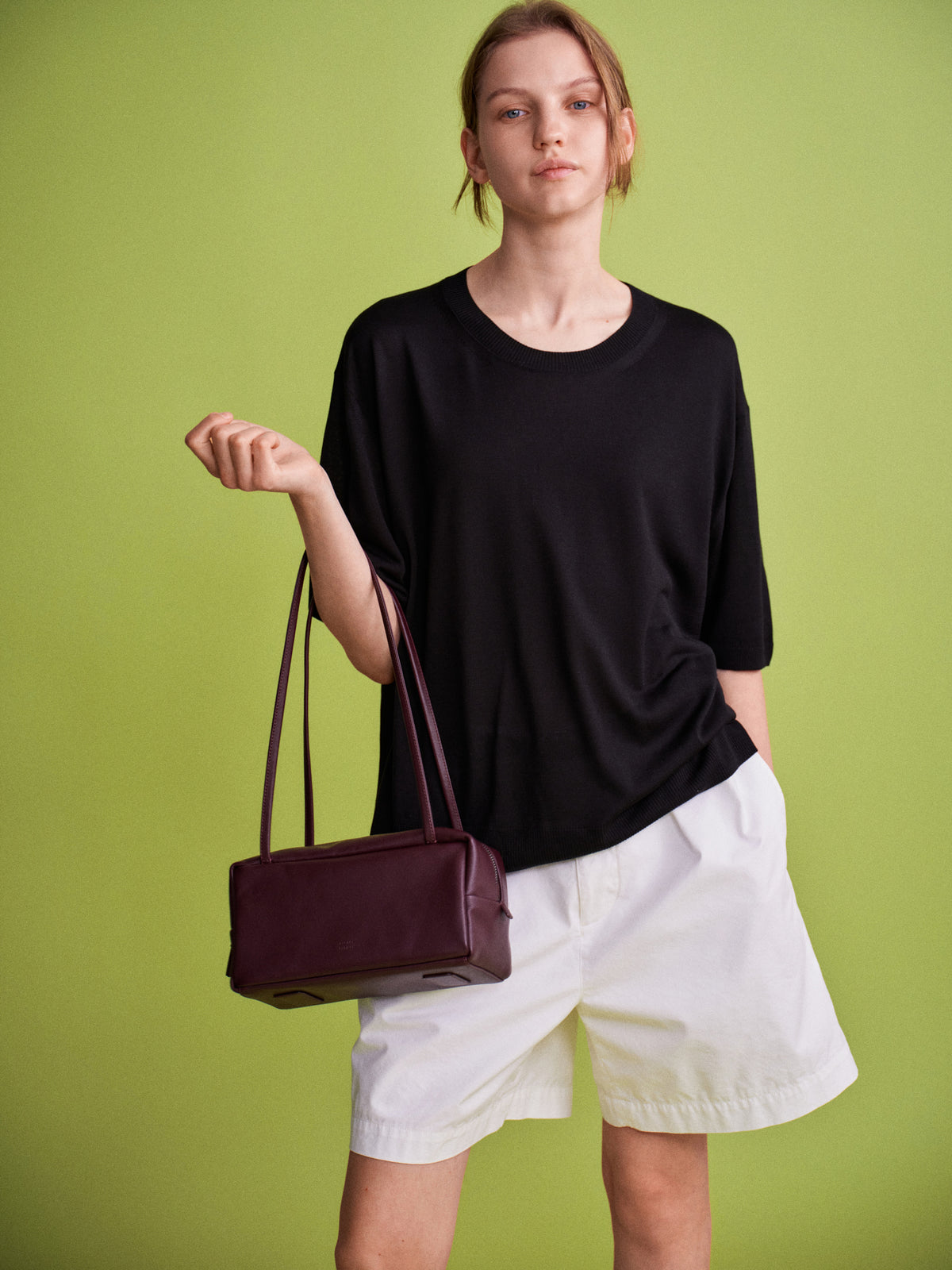 Rincon Shoulder Bag_cherry wood