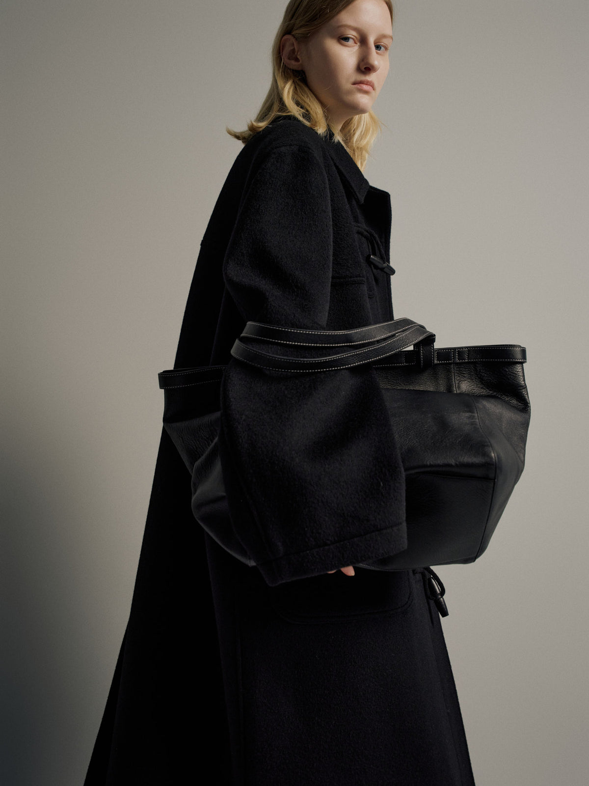 Cashmere Duffle Coat_black