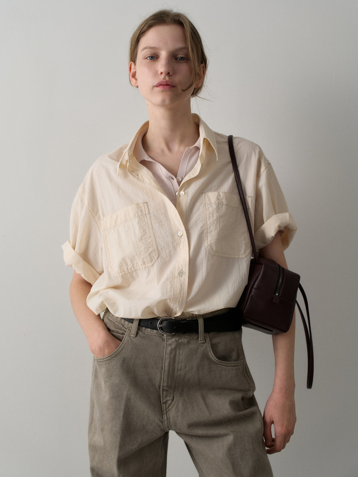 Rincon Shoulder Bag_cherry wood