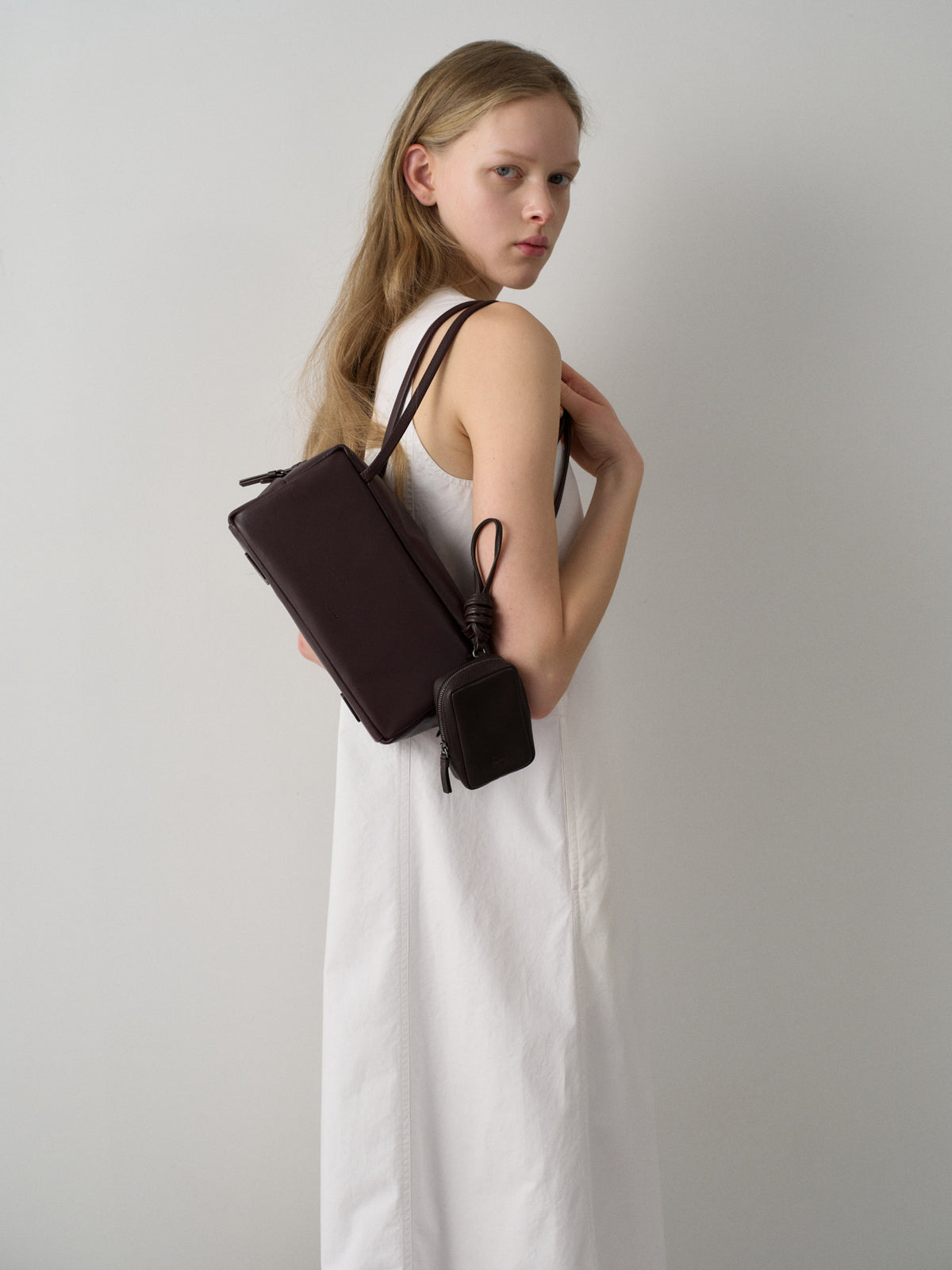 Rincon Shoulder Bag_cherry wood