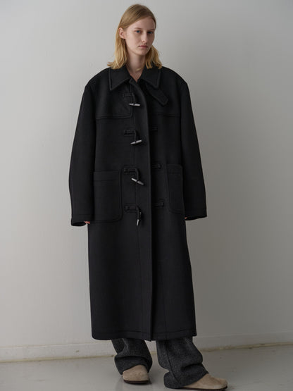 Cashmere Duffle Coat_black