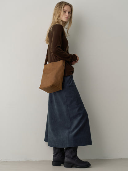 Antique Shepherd Bag_olive brown