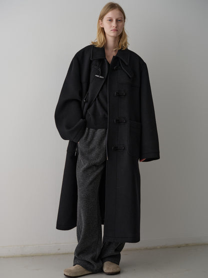 Cashmere Duffle Coat_black