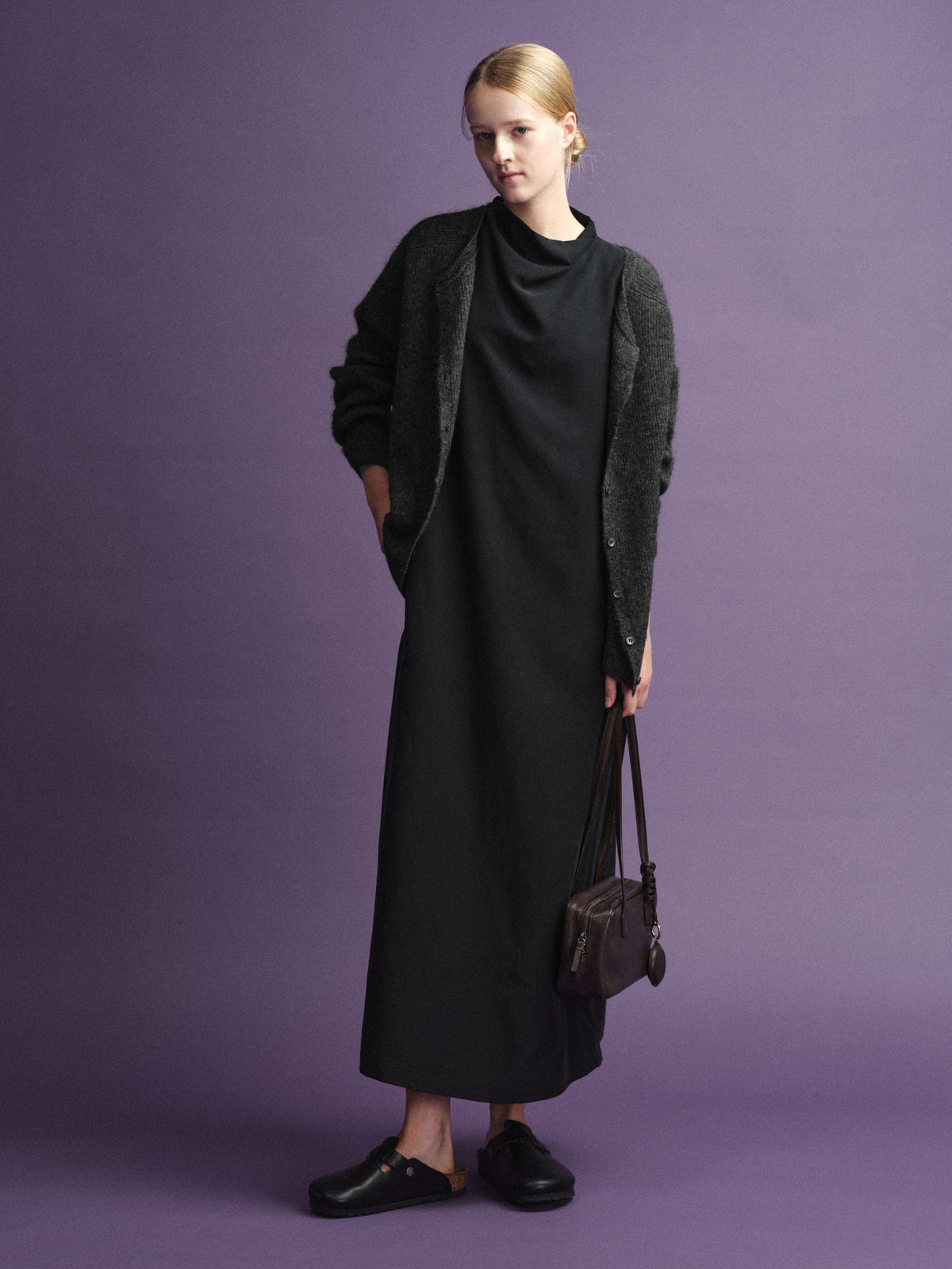 Minimal Maxi Dress_black