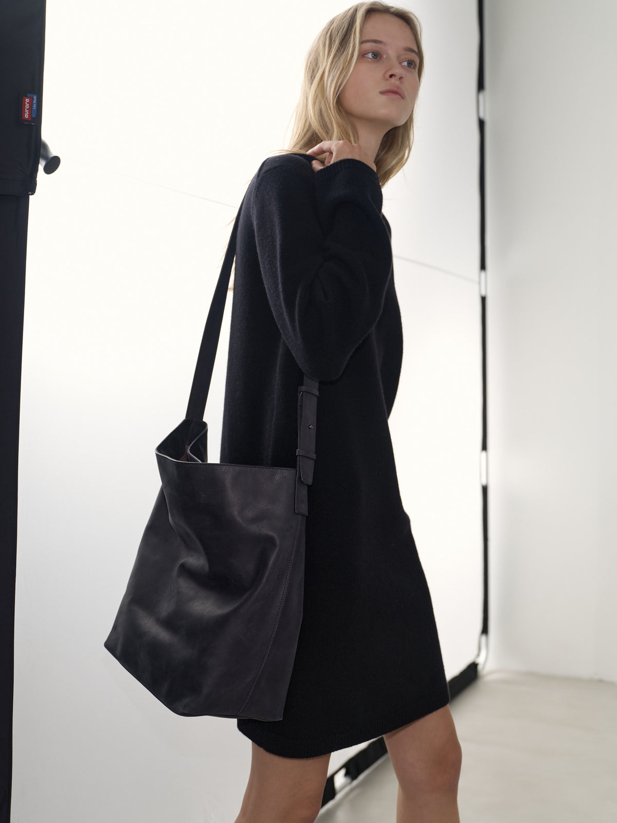 Antique Shepherd Big Bag_black