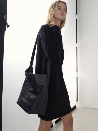 Antique Shepherd Big Bag_black