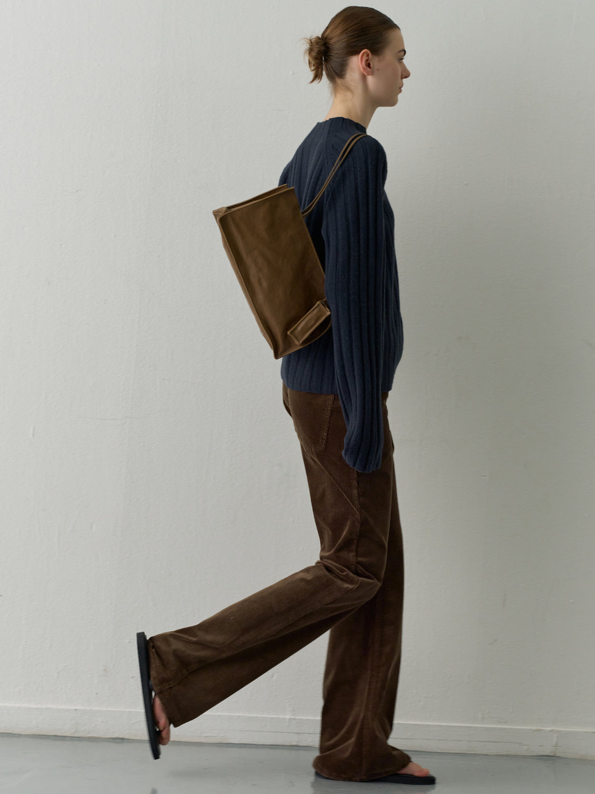 Willow Zipper Shoulder Bag_olive