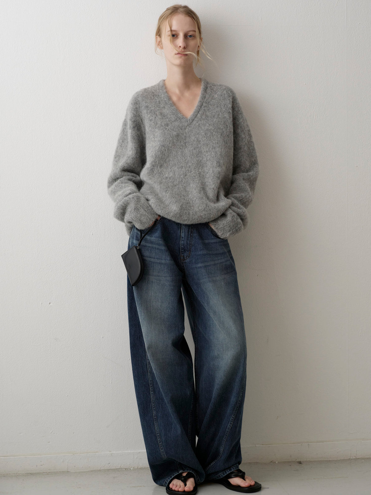 Wide Tapered Denim_Vintage Washing