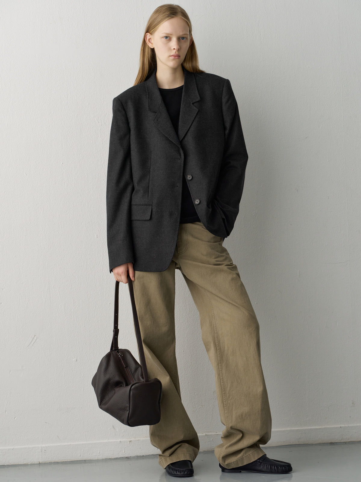 Timeless 3-Button Jacket_dark charcoal