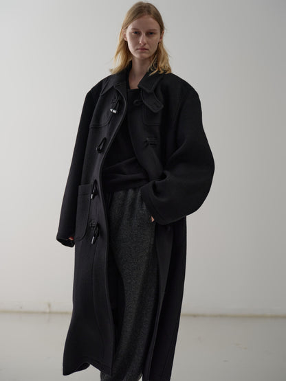 Cashmere Duffle Coat_black