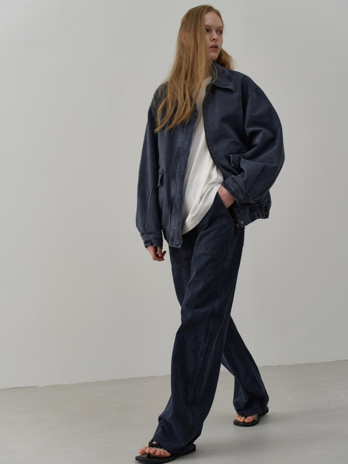 Denim Round Work Pants_vintage midnight