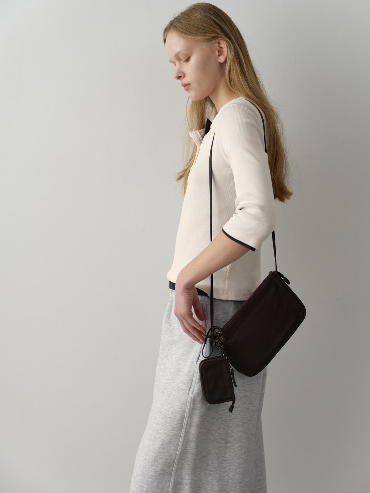 Gabin Washing Leather Bag_chocolate