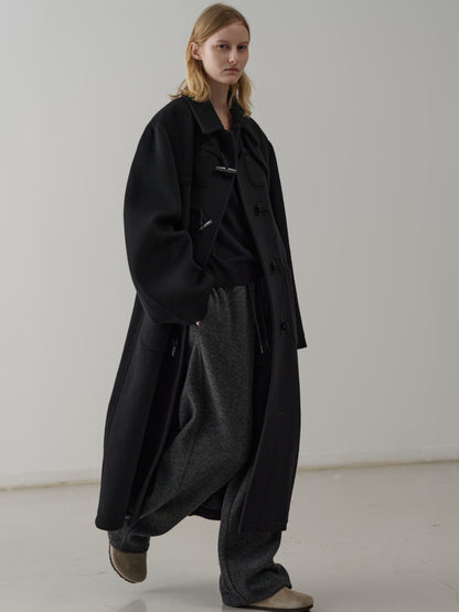 Cashmere Duffle Coat_black