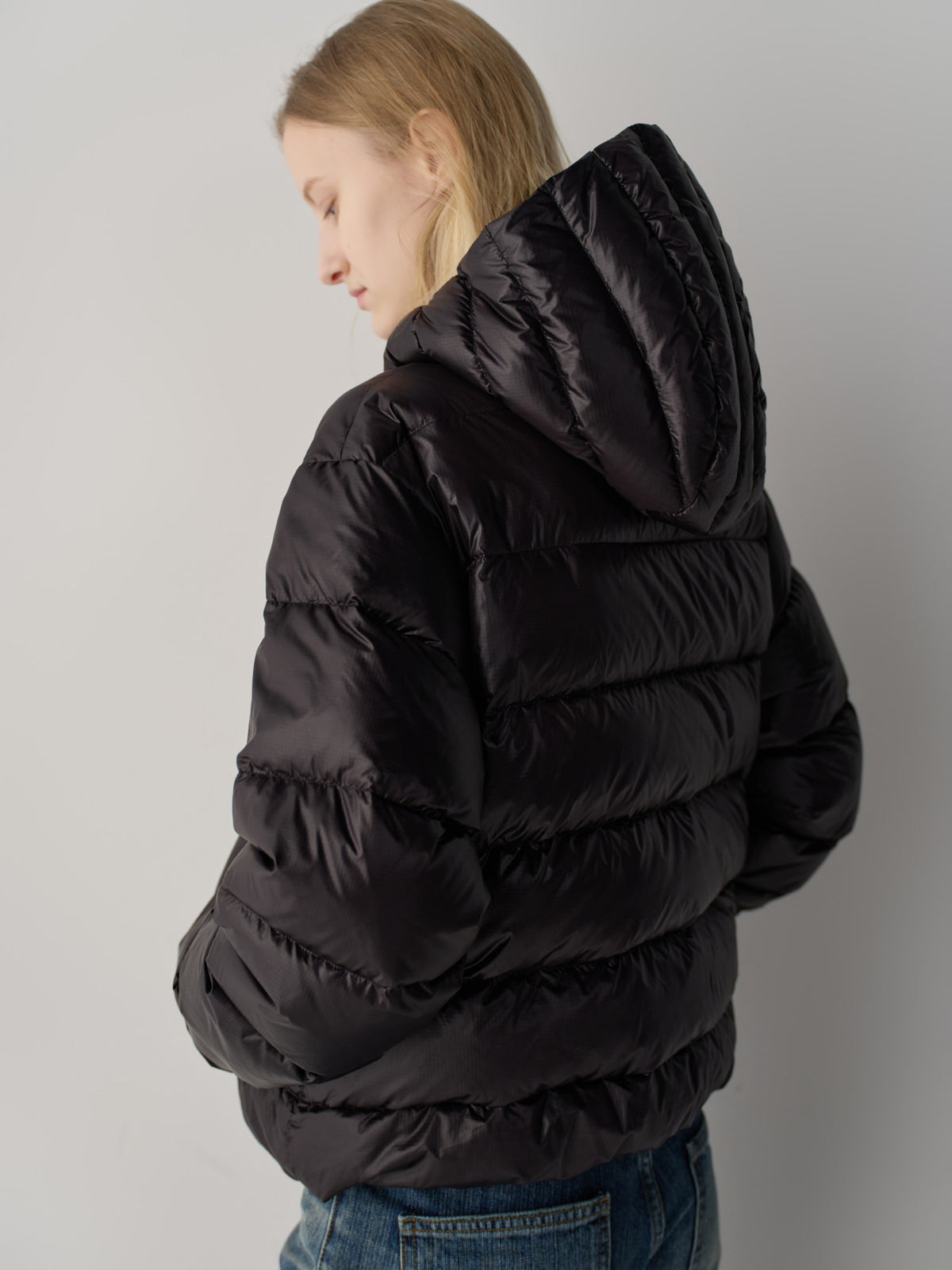 Airy Goose Down Jacket_black