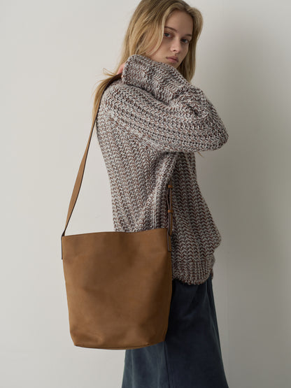 Antique Shepherd Bag_olive brown
