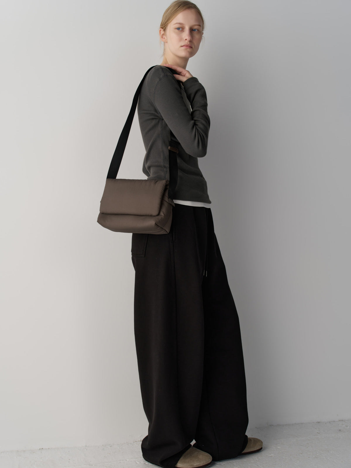 Padded Mini Bag_brown